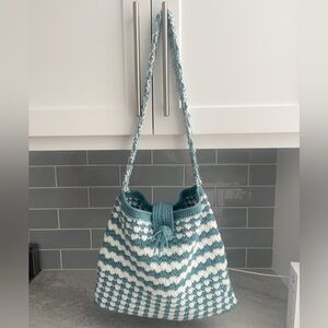 Handmade crocheted bag